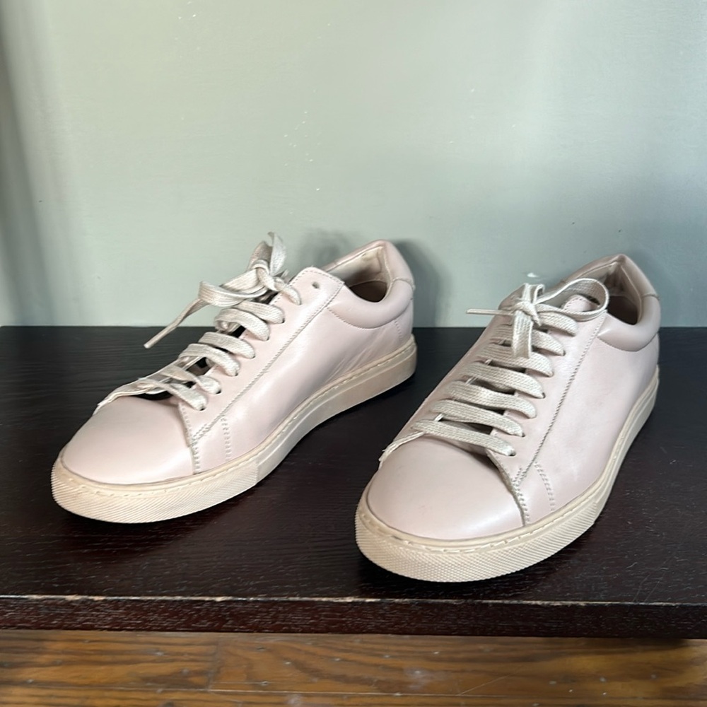 Oliver Cabell Light Pink Low 1 Sneakers